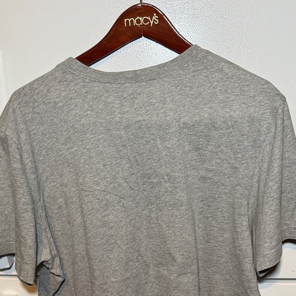 Nike Men's Heather Gray Short Sleeve Tee - Picture 4 of 5